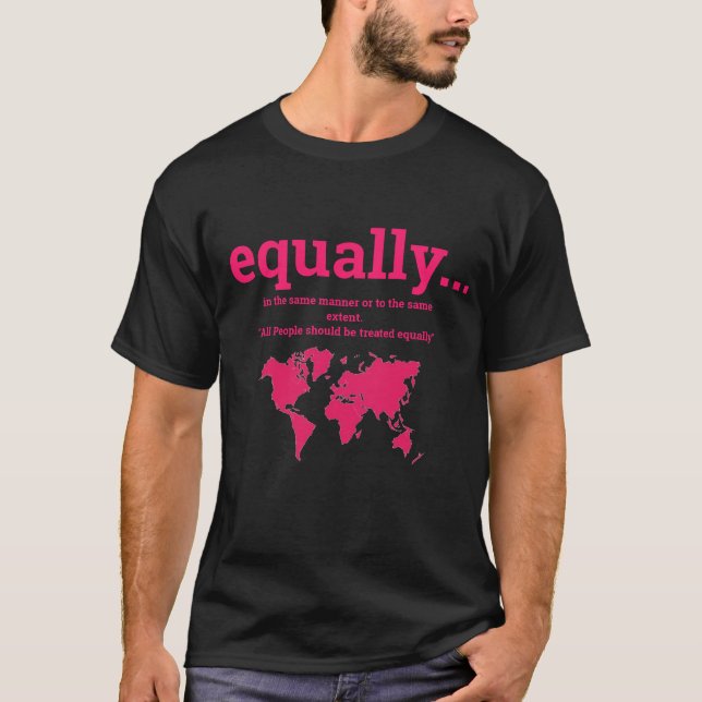 Men's "equally" T Shirt (Front)