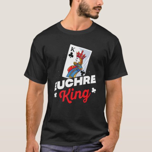 Mens Euchre King  His And Hers Matching Couples Eu T_Shirt