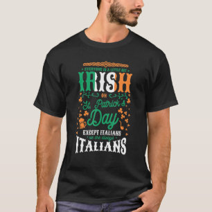 Mens Everyone Is A Little Bit Irish On St Patrick T-Shirt