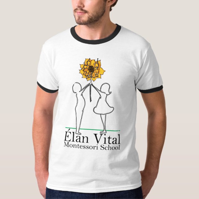 Men's EVM Ringer T-Shirt (Front)