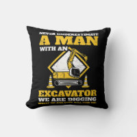 Mens Excavator drivers never underestimate an old 