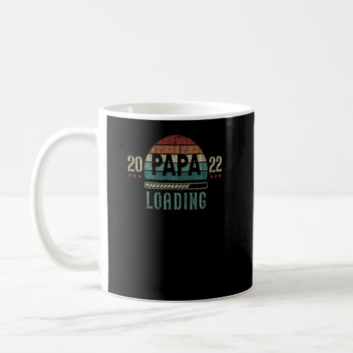 Mens Expectant dad 2022 baby announcement 2022  Coffee Mug