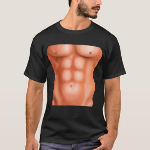 santa abs shirt