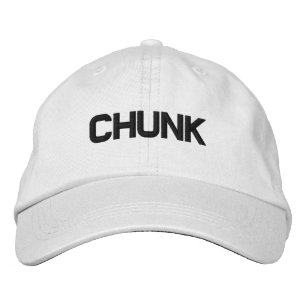 Mens Fashion Funny Novelty Golf CHUNK Embroidered Baseball Cap