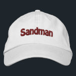 Mens Fashion Funny Novelty Golf SANDMAN Embroidered Baseball Cap<br><div class="desc">Funny novelty nickname outdoor sportswear mens golf baseball cap style great gift idea SANDMAN embroidered hat! Great for hunting,  fishing,  camping,  watching the game,  football,  soccer,  corn hole,  softball,  tailgating,  BBQ's,  block parties,  vacations,  beachwear,  bowling,  dances,  concerts,  you name it! Hurry! Order yours today while supplies last! HURRY!!!</div>