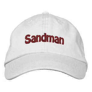 Mens Fashion Funny Novelty Golf SANDMAN Embroidered Baseball Cap
