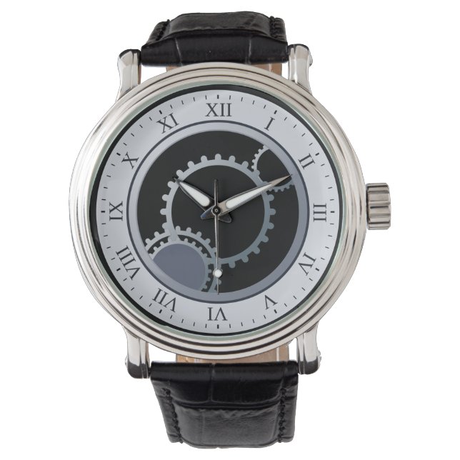 Men's Fashion Gear Watch (Front)