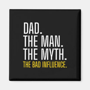 Mens Father&#; s Day Dad The Man The Myth The D In Magnet