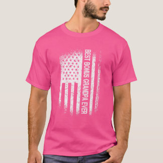 Mens Father's Day Best Bonus Grandpa Ever With Us T-Shirt