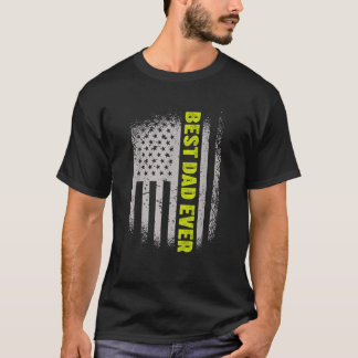 Mens Fathers Day Best Dad Ever T-Shirt