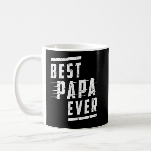 Mens Fathers Day   Best Papa   Worlds Best Dad   Coffee Mug