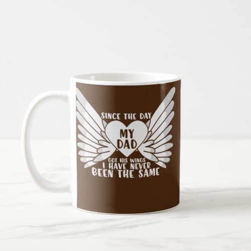 Mens Fathers Day Dad Angel  Coffee Mug