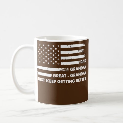 Mens Fathers Day For Grandpa Dad Grandpa Great Coffee Mug