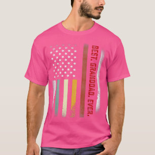 Mens Fathers Day Gift For Papa Best Granddad Ever T-Shirt