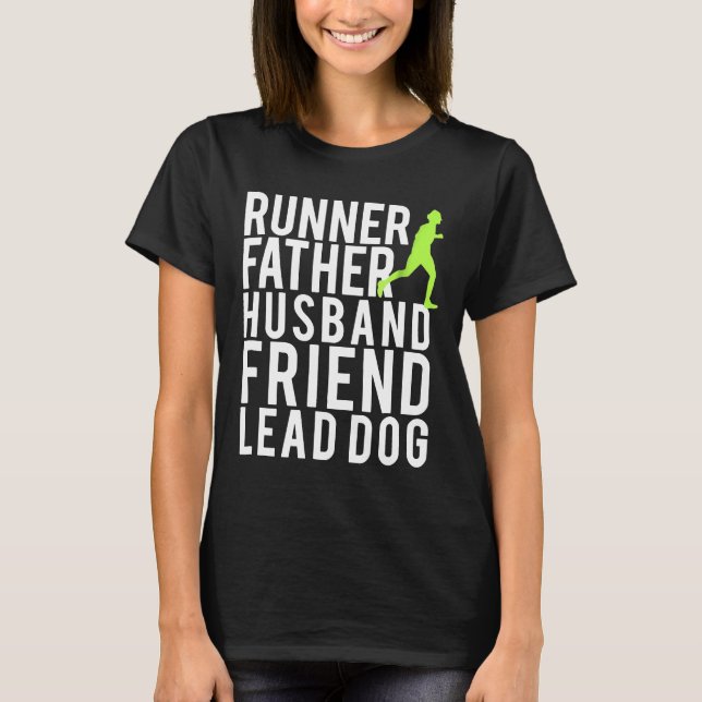 Mens Father's Day Gift  for Runner Dads Mens Fitne T-Shirt (Front)