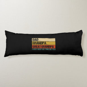 Mens Fathers Day Gift from Grandkids Dad Grandpa Body Pillow