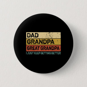 Mens Fathers Day Gift from Grandkids Dad Grandpa G Button