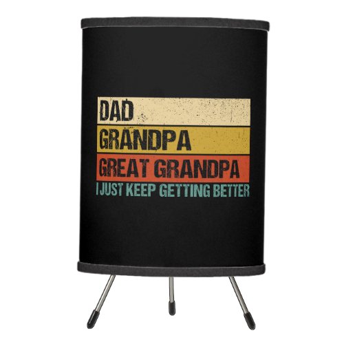 Mens Fathers Day Gift from Grandkids Dad Grandpa G Tripod Lamp
