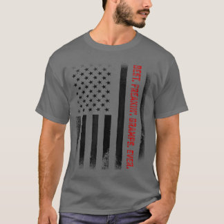 Mens Fathers Day Gift Tee Best Freakin Gramps Eve