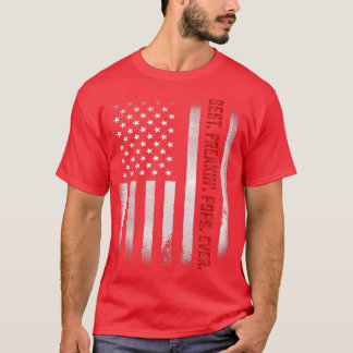 Mens Fathers Day Gift Tee  Best Freakin Pops Ever 