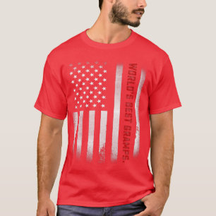 Mens Fathers Day Gift Tee  World's Best Gramps Eve