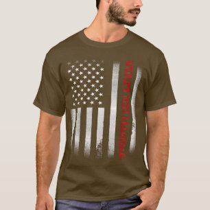 Mens Fathers Day Gift Tee  World's Best Granddad E