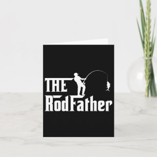Men's Father's Day Rod Father Fishing Funny Father Card