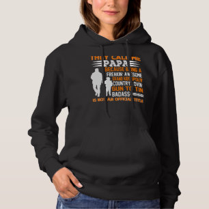Mens Father's Day  They Call Me Papa Great Grandpa Hoodie