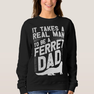 Mens Ferret Dad Merch Men Top For Ferret