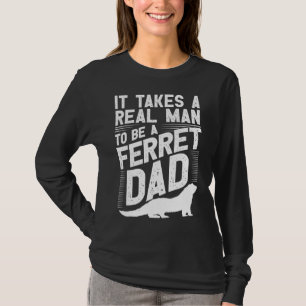 Mens Ferret Dad Merch Men Top  For Ferret