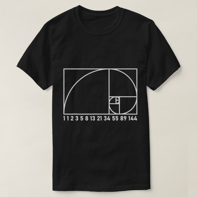 Mens Fibonacci Day 1, 1, 2, 3 Funny Geek & Math Te T-Shirt (Design Front)