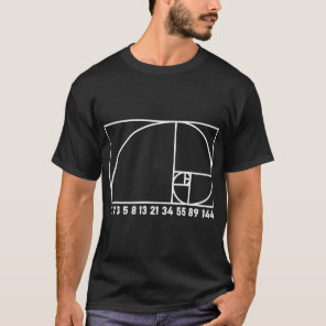 Mens Fibonacci Day 1, 1, 2, 3 Funny Geek & Math Te T-Shirt