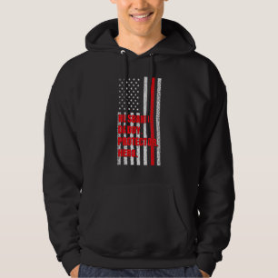 Mens Firefighter Dad Husband Daddy Protector Hero Hoodie