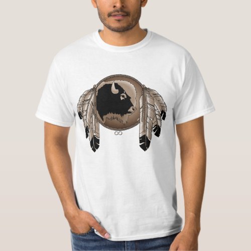 Mens First Nation T_shirt Metis Wildlife T_shirt