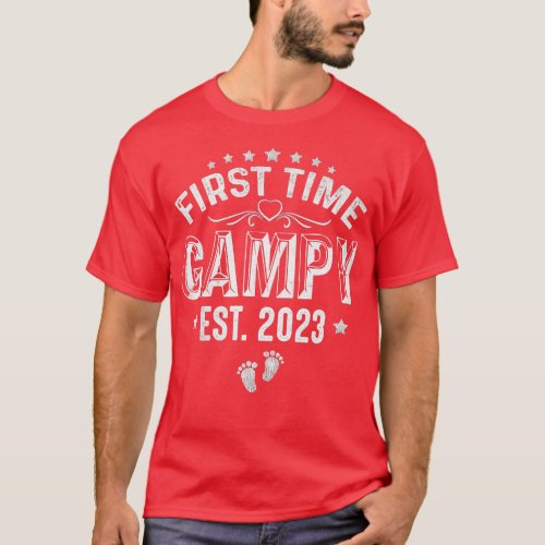 Mens First Time Gampy est  T_Shirt