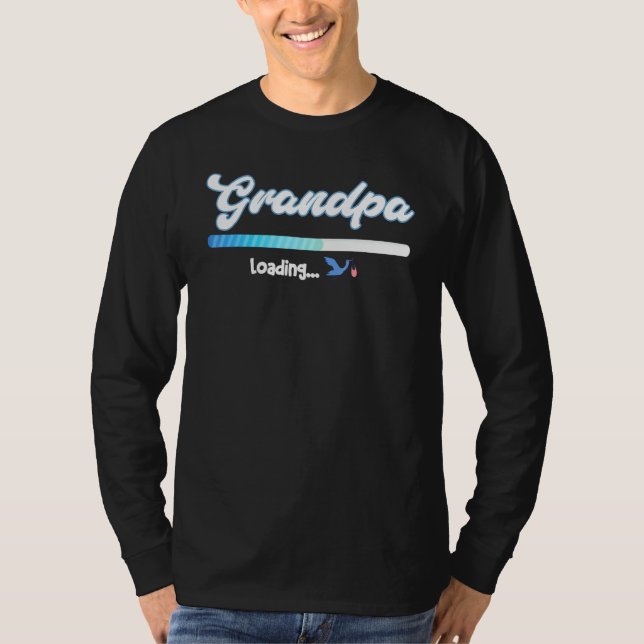 Mens First Time Grandparent Day - Future Grandpa L T-Shirt (Front)