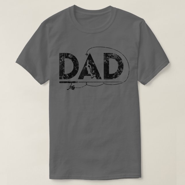 Mens Fishing Dad , Father's Day Gift Daddy or Gran T-Shirt (Design Front)