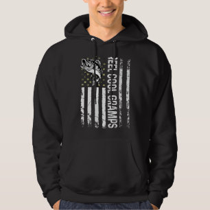 Mens Fishing Us Flag Reel Cool Gramps For Daddy Hu Hoodie