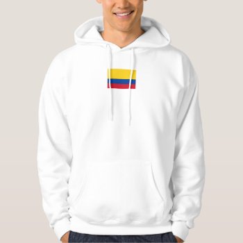 Mens Flag Of Colombia Hoodie by Flagosity at Zazzle