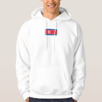 Mens Flag Of North Korea Hoodie by Flagosity at Zazzle