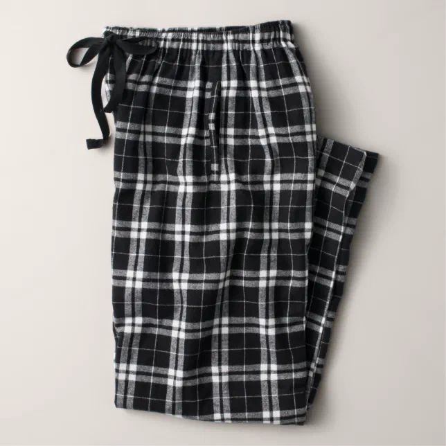 Men's Flannel Pajama Shorts - Super Soft Cotton Plaid Shorts with Pockets  and Drawstrings - Sleep and Lounge Design 5, Large