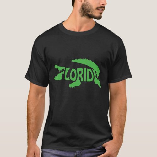 Mens Florida Alligator T_Shirt