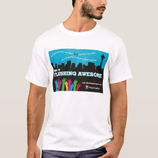 Men's Flushing Awesome T-Shirt White