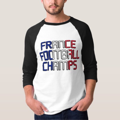 Mens Football Fun World CUP Latest France T_Shirt