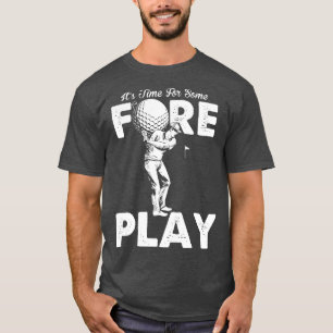 Mens Foreplay Innuendo Funny Golf Adult Humor T-Shirt