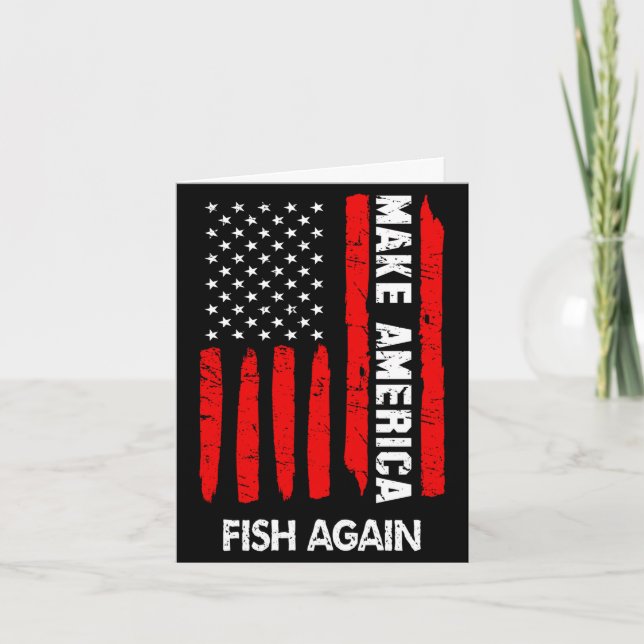 Mens forth 4th of july gift funny outfit make card (Front)