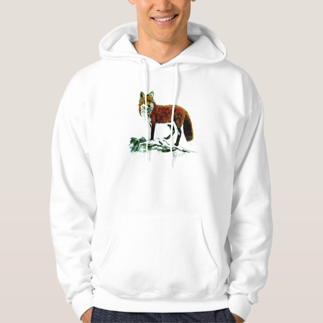 Men's Fox Hoodie (Front)