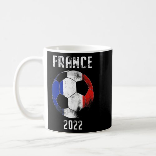 Mens France Flag French Soccer Player Team 2022  Coffee Mug