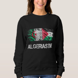 Mens Free Gaza Palestine Algeria And Palestine Fla Sweatshirt