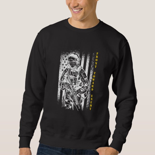 Mens Front Toward Enemy 2 Sweatshirt (Front)